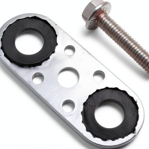 Oil Cooler Gasket WHEELZEN Polished Metal-0