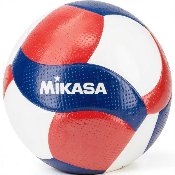 Mikasa Volleyball Official 26in Red White Blue-0