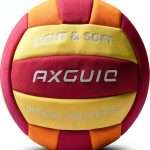 Soft Cloth Volleyball AXGUIQ Pink Yellow Indoor-0
