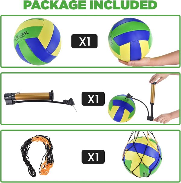 Volleyball ELKCIP Soft Waterproof Indoor Ball-1