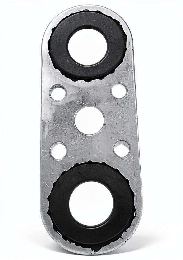 Oil Cooler Gasket WHEELZEN Polished Metal-3