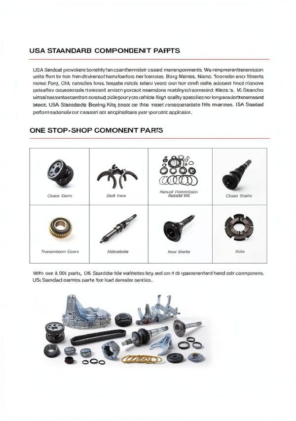 USA Standard NV4500 PTO Gasket Machined Cover-2