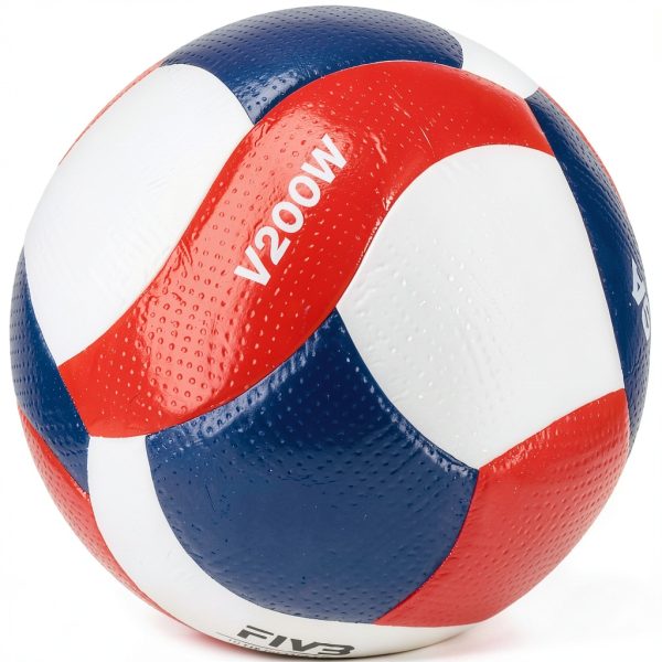 Mikasa Volleyball Official 26in Red White Blue-2