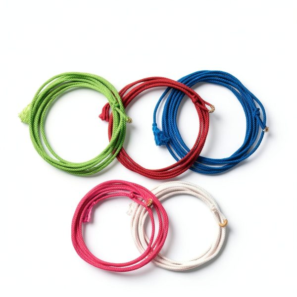Kids Equine Rope Weaver Lasso Waxed Nylon 5/16x20-4