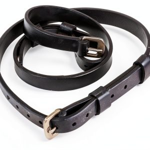 Nunn Finer Equestrian Spur Straps Black Rubber-0