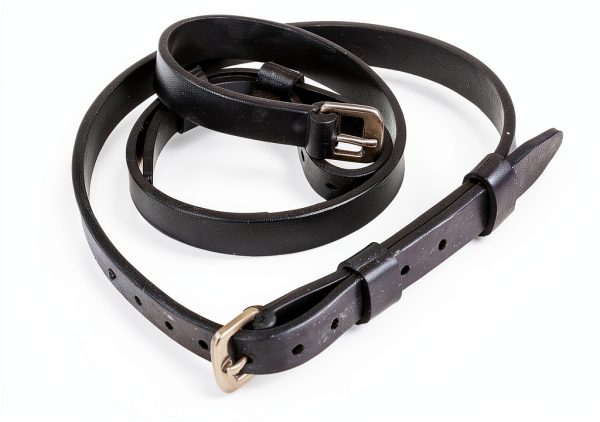 Nunn Finer Equestrian Spur Straps Black Rubber-0