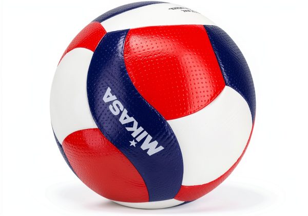 Mikasa Volleyball Official 26in Red White Blue-3