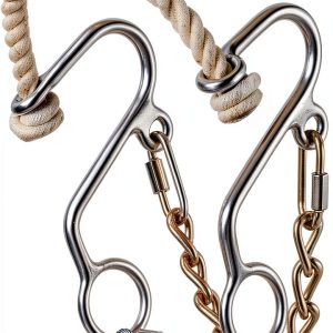 Tough 1 Horse Driving Equipment Rope Nose Stainless Steel-0
