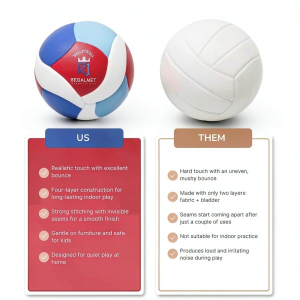 Youth Volleyball Regalmet Indoor Foam Ball-2