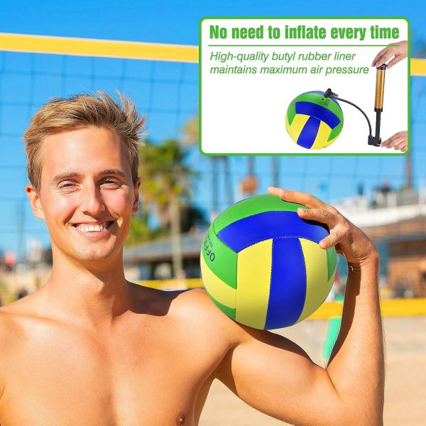Volleyball ELKCIP Soft Waterproof Indoor Ball-2