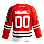Griswold Hockey Jersey Unisex Adult Red XX-Large-0