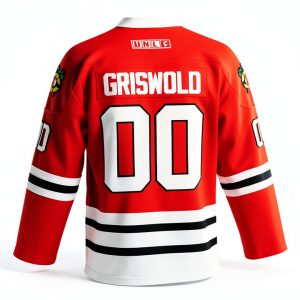 Griswold Hockey Jersey Unisex Adult Red XX-Large-0