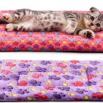 Cat Blanket 2 Pack Ultra Soft Reversible Flannel Bed Red Purple-0