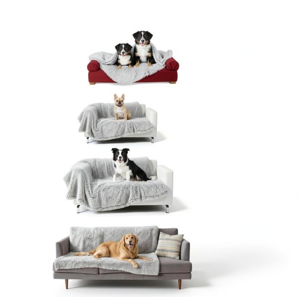 Waterproof Throw Blanket FurHaven Reversible Large Faux Fur Velvet-5